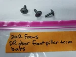 2012 Ford Focus Rear Left Side Door Window Pillar Forward Molding Oem Bolts. Fixed Price $16.95.