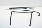 10-15 Bmw 750I Xdrive Rear Left Door Window Run Channel W/ Moldings 51357178021. Fixed Price $161.41.