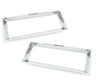 1981 - 1986 Monte Carlo Headlight Bezel Chrome Pair 14013587 14013588. Fixed Price $119.00.