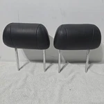 02-08 Jaguar X-type X400 Rear Right Left Headrest Set Of Black Leather Oem. Fixed Price $44.99.