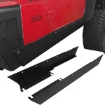 Fit Jeep Wrangler 1997-2006 Black Steel Rock Sliders Body Side Guard Pair. Fixed Price $189.09.