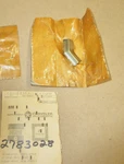 Mopar 2783028 Nos Moulding Joint Cover 1967-1970 A-body Dart Cuda, 1968. Fixed Price $38.00.