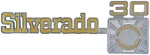 Oer Silverado 30 Front Fender Emblem Each 1975-1980 Chevy Pickup Trucks. Fixed Price $69.98.