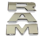 Enhanced Style With Chrome Ram Letters Emblem Badge For 2019-2023 1500. Fixed Price $38.95.