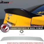 Fits 11-16 Scion Tc Rs Style Duckbill Rear Trunk Spoiler Wing Painted #040 White. Fixed Price $125.99.