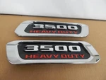 New Oem 2019-2024 Dodge Ram 3500 Heavy Duty Left & Right Hood Emblems Trim Cover. Fixed Price $54.99.