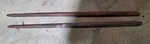 1942 1946 1947 Ford Truck Hood Side Trim Moldings Original Pair Spears. Fixed Price $95.00.