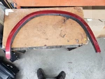 19 20 21 22 23 24 25 X4 Right Rear Quarter Wheel Arch Molding Aerodynamics Opt. Fixed Price $224.00.