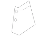 Genuine Nissan Fender Molding 63873-1JB0A. Fixed Price $197.87.