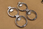 1971-1977 Chevy Corvette Fuel Gas Door Bezel Chrome Lid Trim Gm # 3977829. Fixed Price $50.00.