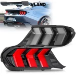 Smoke Led Sequential Tail Lights 2024-2026 Ford Mustang Rear Lamps Animation. Fixed Price $499.99.