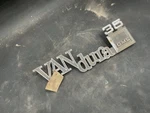 1979-1982 Gmc Series "van Dura 35 Front Fender Emblem. Fixed Price $29.99.