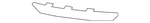 Genuine Mazda Fog Light Trim KB8A-50-C11E. Fixed Price $7.88.