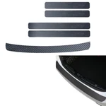 Car Door Sill Scuff Plate Cover Rear Bumper Guard Protector Trim Strip Sticker. Fixed Price $11.81.