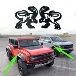 Pair Fender Raptor Emblems Fits Ford Bronco 2023-2027 F150 2010-27 Badge Svt 6.2. Fixed Price $29.90.
