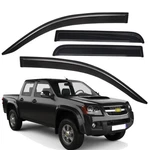 Tape-on Window Visor Rain Guard For 2004-2012 Chevy Colorado Gmc Canyon Crew Cab. Fixed Price $43.97.