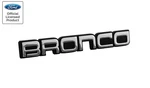 2021-2026 Ford Bronco Fender Trunk Emblem Badge Nameplate 3.75" Black & Chrome. Fixed Price $24.95.