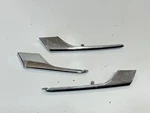 2016 - 2020 Tesla Model X Front Right Fog Light Chrome Trim Cover Upper & Lower. Fixed Price $70.00.