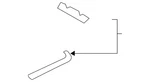 Genuine Audi Quarter Glass Molding 8U0-853-345-2ZZ. Fixed Price $226.66.