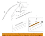 Gm Oem 18-21 Traverse Front Door Exterior Trim-insert 23242575. Fixed Price $75.77.