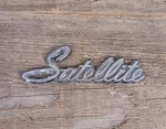 1971-1972-1973-1974 Plymouth Satellite Fender Emblem Script Badge Oem #3505020. Fixed Price $14.95.