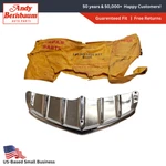 1953-1954 Desoto Firedome Front Hood Emblem Ornament Chrome Base 1456937 Nos. Fixed Price $216.05.