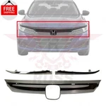 New Front Grille Molding + Chrome Trims 3PC Fits 2018-2020 Honda Accord. Fixed Price $191.85.