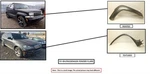 Rh Black Fender Flare (textured) Oem 2003 Toyota Tacoma 7587204010. Fixed Price $110.00.