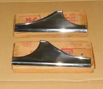 1954 Ford Crestline Lower Quarter Mouldings - Pair Nos. Fixed Price $40.00.