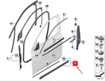 Bmw X2 F39 Front Right Door Lower Molding 51137421440 No Duty To. Fixed Price $114.16.