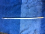 Tesla Model X Rear Right Side Door Window Chrome Strip Trim 1032168-00-D. Fixed Price $165.00.