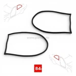 Bmw E36 Series Coupe Seal Window Left Right Set Pop Out Folding. Fixed Price $145.31.