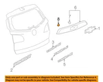 Gm Oem 13-17 Traverse Lift Gate Exterior Trim-applique 23267413. Fixed Price $491.51.