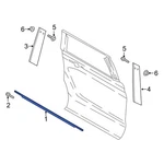 Ford Expedition 2018-2025 JL1Z7825596C Rear Right Door Belt Molding. Fixed Price $464.43.