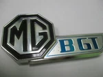 Mgbgt Rear Boot Or Lid Badge Nos British Leyland BHH855. Fixed Price $75.00.