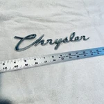 1962 Chrysler 300 Emblem Rear Tail Panel Badge Script Trunk Lid Ornament Trim. Fixed Price $34.99.