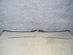86-91 Mercedes W126 Front Windshield Pillar Chrome Trim Molding Set Oem. Fixed Price $144.36.