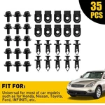 For Infiniti Body Bolts & U-nut Clips M6 Engine Under Cover Splash Shield Us. Fixed Price $8.99.