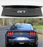 2018 - 23 Oem Ford Mustang Rear Trunk Deck Lid Trim Panel Plate Black. Fixed Price $109.00.