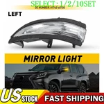 Lh Driver Mirror Turn Signal Light Fits Lexus LX570 GX460 10-23 Clear Lens 10X. Fixed Price $112.49.