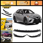 Front Bumper Lower Grille Trim Molding For 2018-2020 Camry Se/xse, 3PCS, Gloss. Fixed Price $89.99.