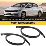 Pair Black Roof Trim Molding Kit Lh&rh For 2012-2015 Honda Civic Sedan 4-DOOR. Fixed Price $25.64.
