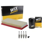 Wix Engine Air Oil Filters & Ngk V-power Spark Plugs Kit For Audi 4000 Fox L4. Fixed Price $59.95.