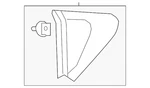 Genuine Mazda Garnish Right Pillar GFBC-50-N10A. Fixed Price $155.72.