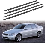 Front & Rear Door Window Seal Trim Fits For 2001-2005 Toyota Lexus IS300 3.0. Fixed Price $46.54.