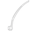 Genuine Lexus Wheel Arch Molding 75873-0E010. Fixed Price $92.43.