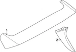 Genuine Subaru Side Spoiler 96031FN110. Fixed Price $69.92.