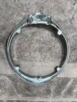 1941 Plymouth Headlight Bezel Chrome Mopar Special Deluxe. Fixed Price $120.00.