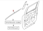 New Oem 2020 2021 Nissan Titan Front Right Passenger Side Door Belt Molding. Fixed Price $225.00.