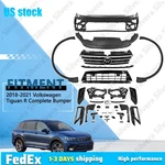 Complete Bumper Cover W/ Fog Light Bezel Trim For 2018-2021 Volkswagen Tiguan. Fixed Price $1085.66.